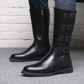 Pointed Toe Tooling Safety Tactical Men Shoes Fashion Classic New Boots Sexy Dress Outdoor Work Zipper Army Military Boots
Pointed Toe Tooling Safety Tactical Men Shoes Fashion Classic New Boots Sexy Dress Outdoor Work Zipper Army Military Boots