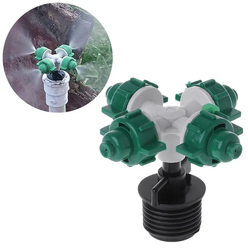 4 Atomized Nozzles Seedling Water Sprayer External Thread Connector Irrigation Dropper Gardening Tools Equipment Atomizer Set
4 Atomized Nozzles Seedling Water Sprayer External Thread Connector Irrigation Dropper Gardening Tools Equipment Atomizer Set