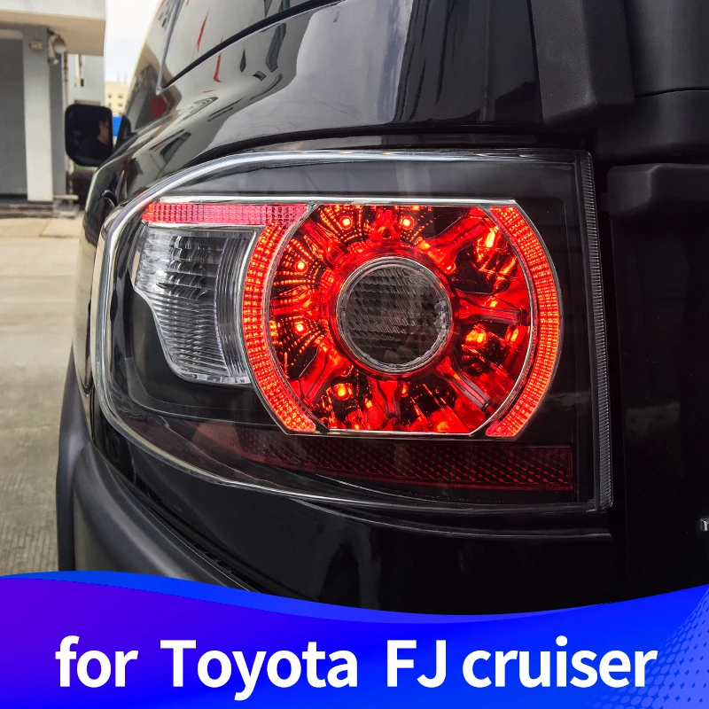 Taillight Assembly for Toyota FJ cruiser LED running light LED brake light turn signal
Taillight Assembly for Toyota FJ cruiser LED running light LED brake light turn signal