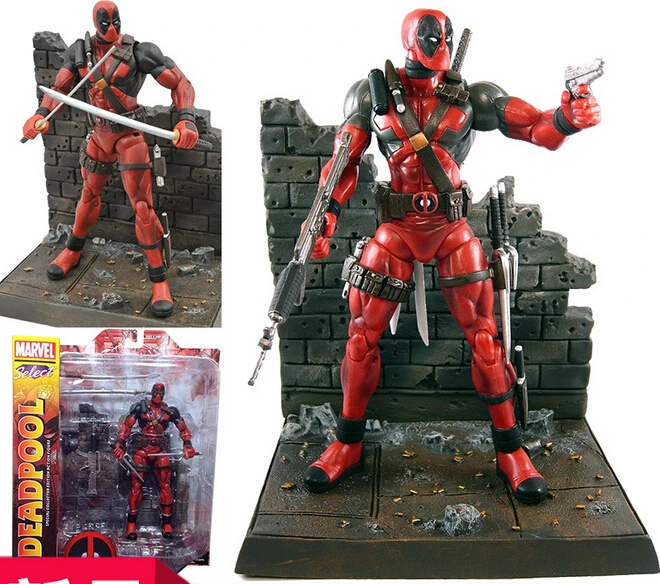 7" 18cm New Hot Super Hero X-Men Deadpool Action Figure Toys Collection Mobile Toy Doll Christmas Gift For Kids
7" 18cm New Hot Super Hero X-Men Deadpool Action Figure Toys Collection Mobile Toy Doll Christmas Gift For Kids