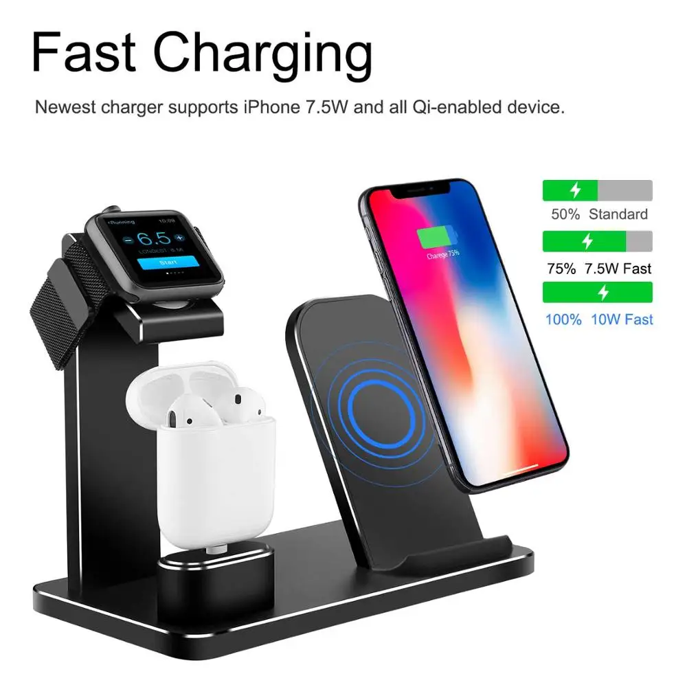 XUNMEJ Charging Stand for Apple Watch Stand Aluminum Watch Charging Dock Bracket Phone Stand Replacement for Apple Watch Series
XUNMEJ Charging Stand for Apple Watch Stand Aluminum Watch Charging Dock Bracket Phone Stand Replacement for Apple Watch Series
