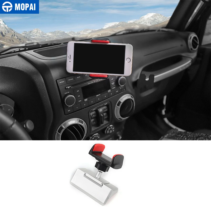 MOPAI ABS Car Dashboard Windshield Mount Cell Mobile Phone Holder Stand Bracket Sticker For Wrangler 2012-2016 Car Styling
MOPAI ABS Car Dashboard Windshield Mount Cell Mobile Phone Holder Stand Bracket Sticker For Wrangler 2012-2016 Car Styling