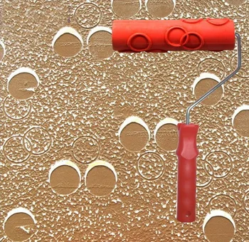 Wall painting tool embossed roller for wall decoration 7 inch rubber roller no.107
Wall painting tool embossed roller for wall decoration 7 inch rubber roller no.107