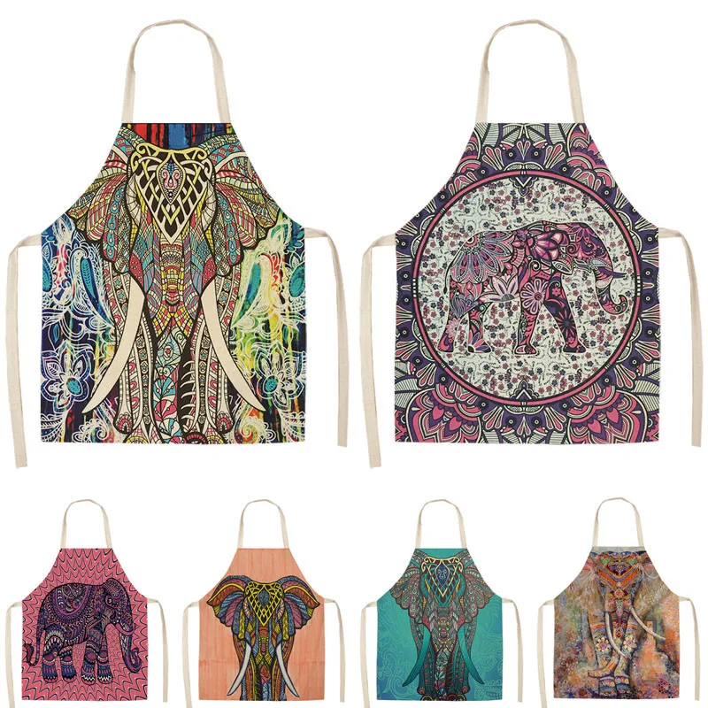 1Pcs Elephant Pattern Kitchen Aprons Unisex Cotton Linen Bibs Home Cooking Baking Coffee Shop Cleaning Accessory 53*65cm MA0010
1Pcs Elephant Pattern Kitchen Aprons Unisex Cotton Linen Bibs Home Cooking Baking Coffee Shop Cleaning Accessory 53*65cm MA0010