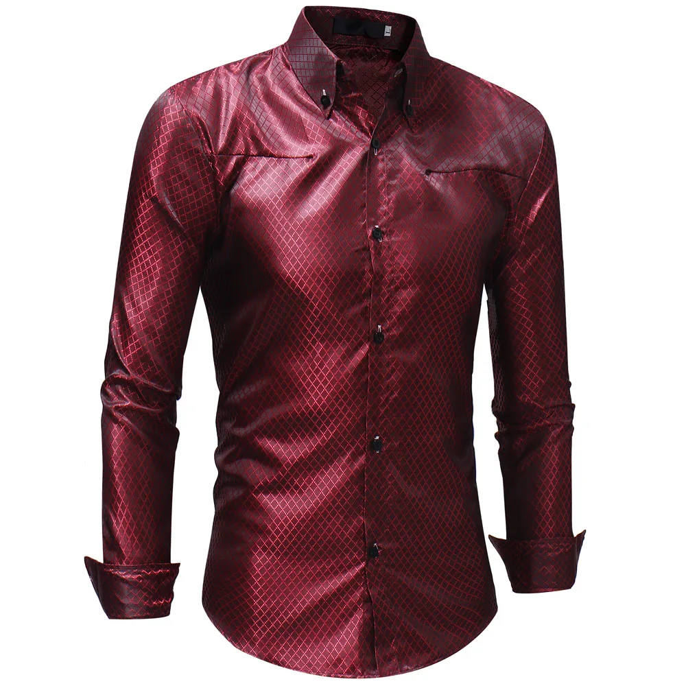 New 2018 Autumn Dress Shirts High Quality Mens Casual Plaid Shirt Fashion Design Men Plus Size XXXL Slim Shirt
New 2018 Autumn Dress Shirts High Quality Mens Casual Plaid Shirt Fashion Design Men Plus Size XXXL Slim Shirt
