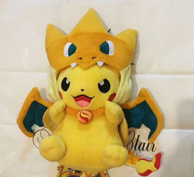 25cm Picachu Fire Dragon Soft Plush Toys Cartoon Movie Stuffed Kids Toys Birthday Christmas Gift
25cm Picachu Fire Dragon Soft Plush Toys Cartoon Movie Stuffed Kids Toys Birthday Christmas Gift