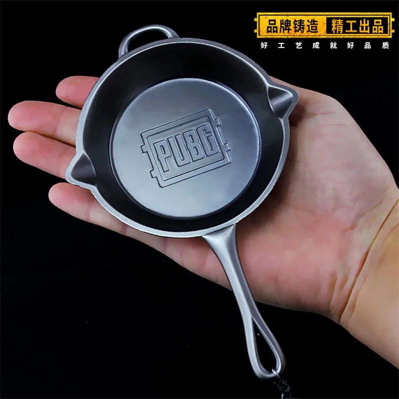 2019 Hot Game PUBG CS GO Weapon Keychain Large Saucepan Model Key Chain Ring for Men Birthday Gifts Souvenirs 15CM
2019 Hot Game PUBG CS GO Weapon Keychain Large Saucepan Model Key Chain Ring for Men Birthday Gifts Souvenirs 15CM