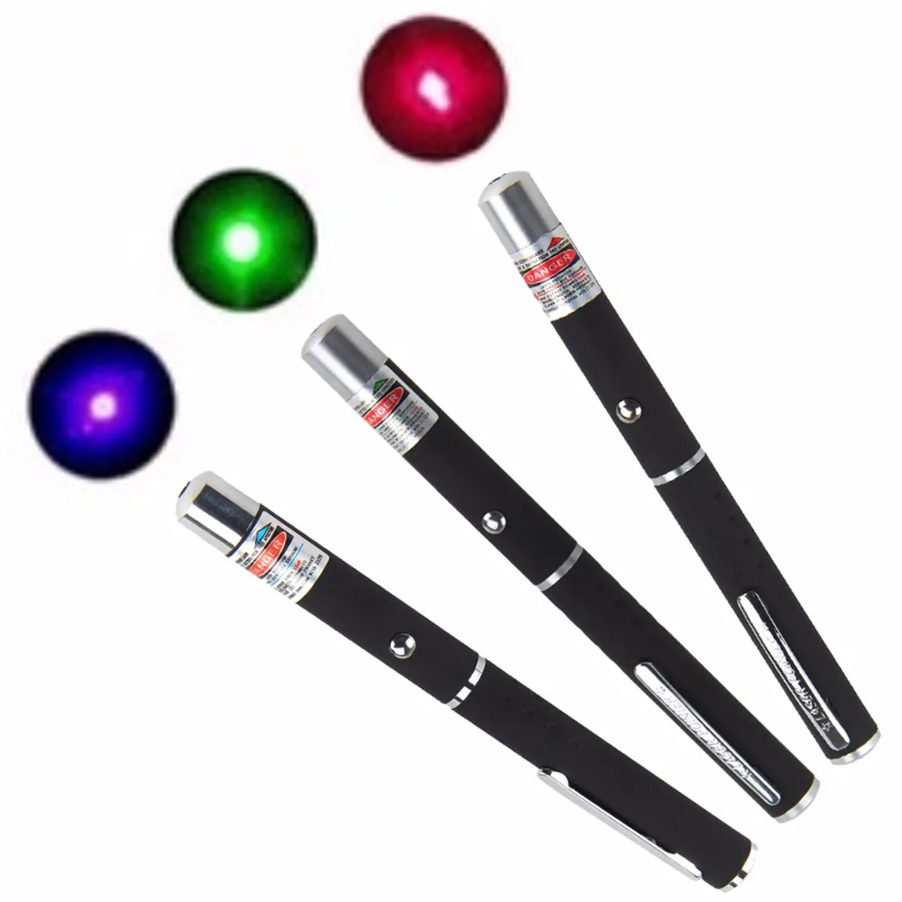 

Mini Laser Pen Light 5mW Powerful Green/Red/Violet Laser Pointer Pen Beam Laser Light for Presentation Teaching,Camping,hunting