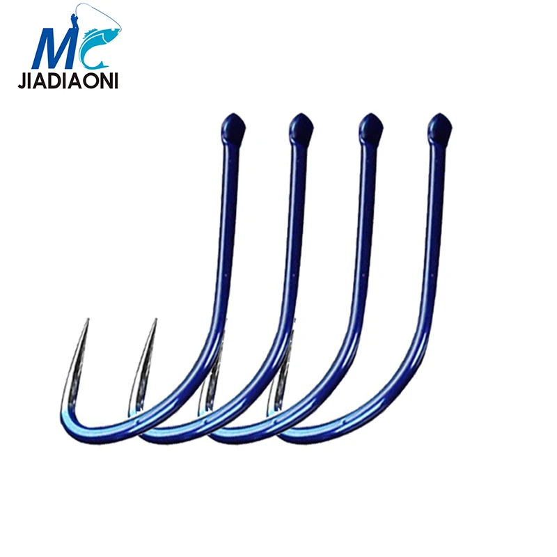 JIADIAONI 8pieces/Lot Fishing Hook Set Non-barb High Carbon Fishhooks Lure Accessories JDN032 | Спорт и развлечения