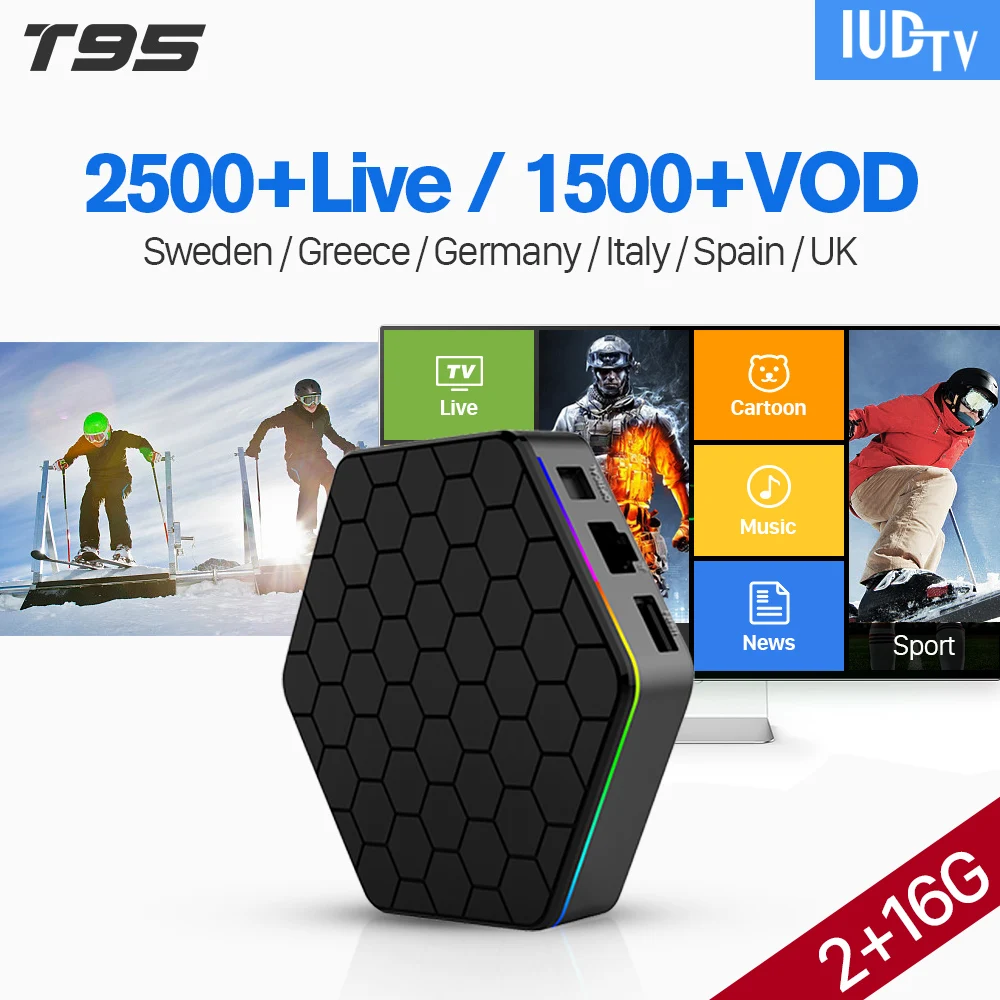 T95Z Plus IPTV Subscription Sweden Android 7.1 S912 BT4.0 2GB 16GB With IUDTV 1 Year Code Arabic UK Greeck Spain Italy Iptv Box
T95Z Plus IPTV Subscription Sweden Android 7.1 S912 BT4.0 2GB 16GB With IUDTV 1 Year Code Arabic UK Greeck Spain Italy Iptv Box
