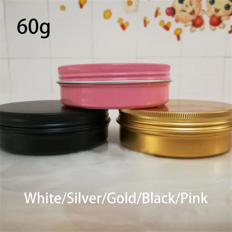 20pcs 60g Cosmetic Cream Aluminum Jar Face Mask Lip balm Batom Candy Packing 60ml Pill Capsule Screw Metal Bottles Free Shipping
20pcs 60g Cosmetic Cream Aluminum Jar Face Mask Lip balm Batom Candy Packing 60ml Pill Capsule Screw Metal Bottles Free Shipping