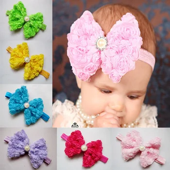Baby Girl Sweety Rosette Headband With Pearl-12 Colors To Choose Photo Prop-Baby And Infant Girl Hair Accessories
Baby Girl Sweety Rosette Headband With Pearl-12 Colors To Choose Photo Prop-Baby And Infant Girl Hair Accessories