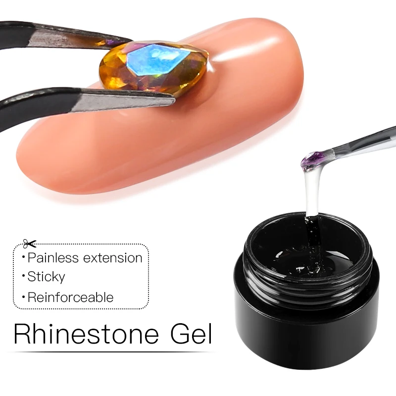 T-TIAO CLUB 5ml Rhinestone UV Gel Nail Polish Glue Crystal Adhesives Transparent Clear Gel Nails Crafts Decor Tools
T-TIAO CLUB 5ml Rhinestone UV Gel Nail Polish Glue Crystal Adhesives Transparent Clear Gel Nails Crafts Decor Tools