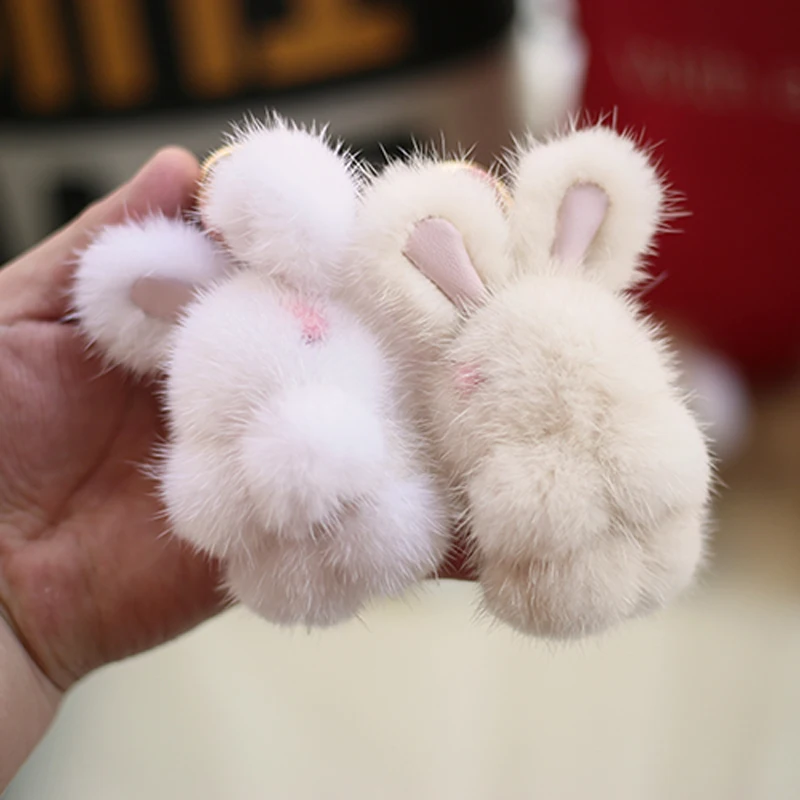 Cute Mini Genuine Real Mink Fur Bunny Pom Pom Key Chain Women Soft Toy Bag Charm Car Key Ring Trinket Rabbit Pendant Jewelry
Cute Mini Genuine Real Mink Fur Bunny Pom Pom Key Chain Women Soft Toy Bag Charm Car Key Ring Trinket Rabbit Pendant Jewelry