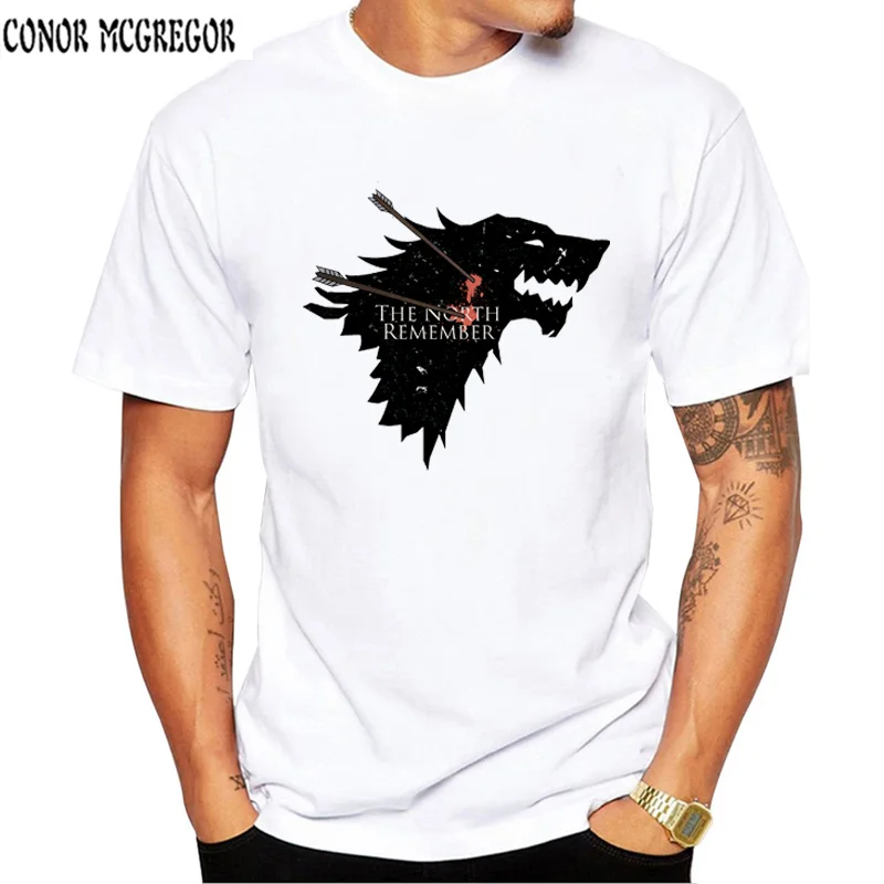 white t shirts Game of Throne men t shirts 2018 movie The North Remembers Winter Is Coming T-shirt Homme
white t shirts Game of Throne men t shirts 2018 movie The North Remembers Winter Is Coming T-shirt Homme