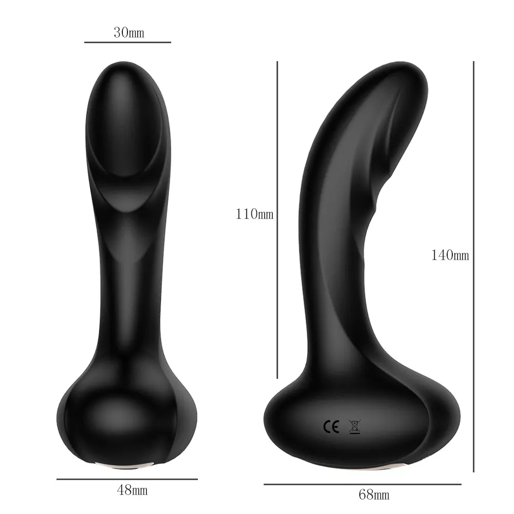 Silicone Prostate Massage 8 Speeds Mute Sexo Anal Vibrator Adult Sex Toys For Man Butt Plug Masturbator Erotic Toys