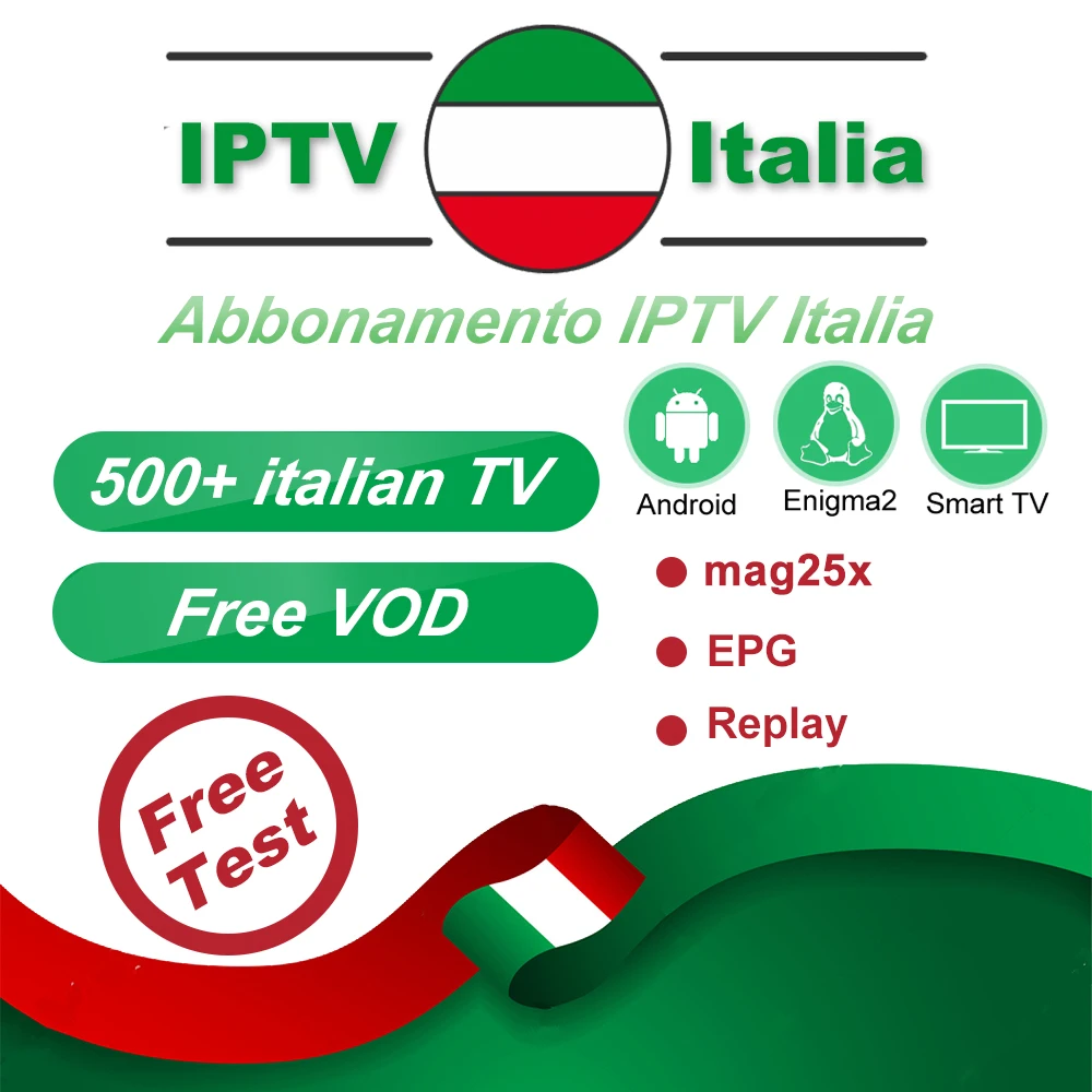 Best Italia IPTV M3u8 600+ IPTV Italian channels Subscription Mediaset Premium For Android TV Box Smart TV VLC Enigma2 with VOD
Best Italia IPTV M3u8 600+ IPTV Italian channels Subscription Mediaset Premium For Android TV Box Smart TV VLC Enigma2 with VOD