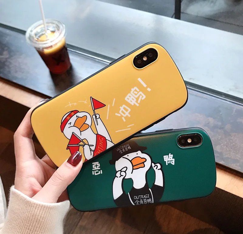 For Nettes rotes Ente xs maximaler Apfel X Handyoberteil iphone8 / 7plus / 6s / XR lustiger Karikatur Anti-Fall weich
For Nettes rotes Ente xs maximaler Apfel X Handyoberteil iphone8 / 7plus / 6s / XR lustiger Karikatur Anti-Fall weich