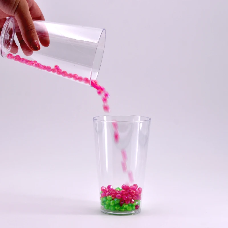 Color Bead Separation (with Cup) Magic Tricks Close Up Street Gimmick Prop Accessories Funny Two Tumblers Beads Separate Magie
Color Bead Separation (with Cup) Magic Tricks Close Up Street Gimmick Prop Accessories Funny Two Tumblers Beads Separate Magie