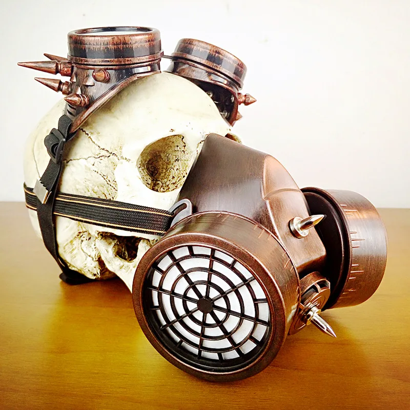 Steampunk Glasses Gas Masks Goggles Cosplay Props Gothic Anti-Fog Haze Men and Women Mask
Steampunk Glasses Gas Masks Goggles Cosplay Props Gothic Anti-Fog Haze Men and Women Mask
