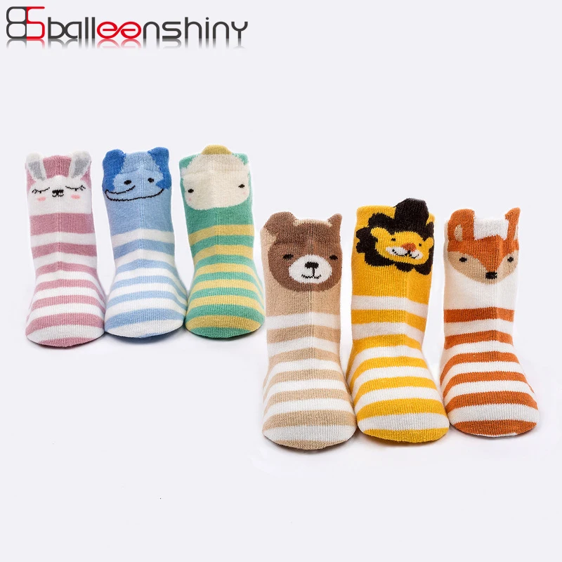 BalleenShiny New Arrival Cute Striped Animal Socks Baby Boys Girls Infant 3D Cartoon Lovely Children Toddler Comfortable Socks
BalleenShiny New Arrival Cute Striped Animal Socks Baby Boys Girls Infant 3D Cartoon Lovely Children Toddler Comfortable Socks