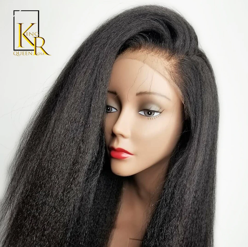 Kinky Straight Wig Brazilian Remy Lace Front Human Hair Wigs For Black Women Italian Yaki With Baby Natural Pre Plucked VS BOB
Kinky Straight Wig Brazilian Remy Lace Front Human Hair Wigs For Black Women Italian Yaki With Baby Natural Pre Plucked VS BOB