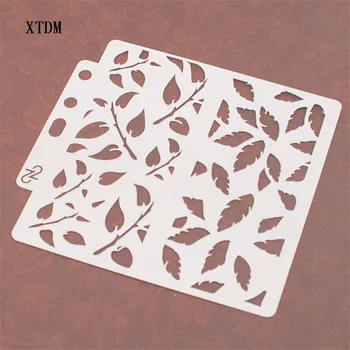 Green leaf plastic mold shield DIY cake scrapbook stencils hollow Embellishments printing lace ruler Valentine's Day
Green leaf plastic mold shield DIY cake scrapbook stencils hollow Embellishments printing lace ruler Valentine's Day