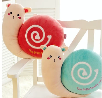 Candice guo! super cute plush toy pouting kiss snail the little lovely snail stuffed doll cushion Valentine's birthday gift 1pc
Candice guo! super cute plush toy pouting kiss snail the little lovely snail stuffed doll cushion Valentine's birthday gift 1pc