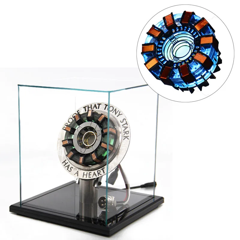 Marvels Avengers endgame cool 1:1 scale Iron Man Arc Reactor 1st generation of glowing iron man heart LED model Figure Toys
Marvels Avengers endgame cool 1:1 scale Iron Man Arc Reactor 1st generation of glowing iron man heart LED model Figure Toys