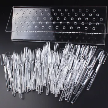 64 Clear Nail Art Salon Display Stand Color Display Sticks for Manicuries Practice Tool Nail Polish Stand #WJ093
64 Clear Nail Art Salon Display Stand Color Display Sticks for Manicuries Practice Tool Nail Polish Stand #WJ093