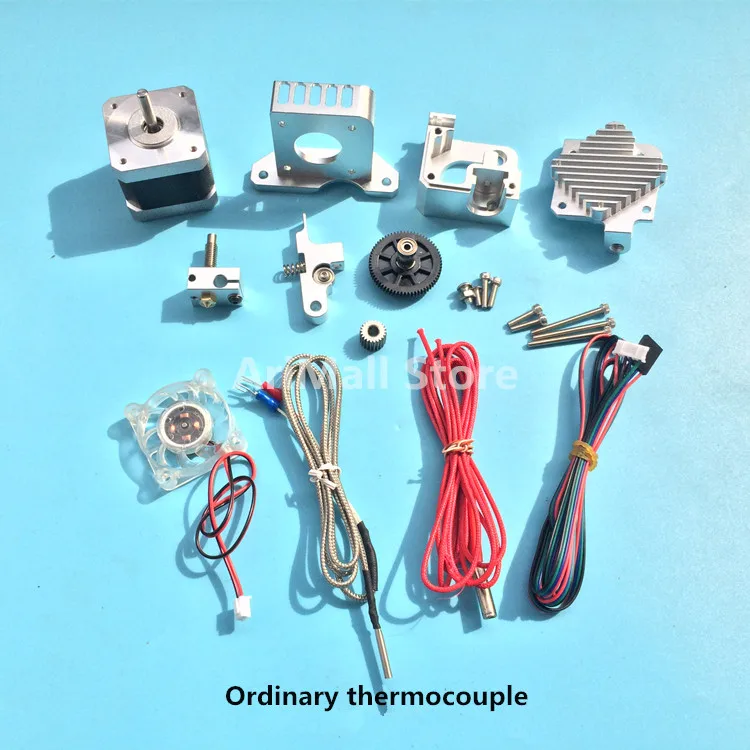 3D принтер Prusa i3 экструдер с двигателем теплоотводом кабелем j head Titan Aero MK2