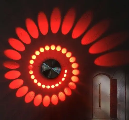 Spiral 3W High Power LED Wall Light Fixture Lamp Bulb Hotel Walkway House Decor
Spiral 3W High Power LED Wall Light Fixture Lamp Bulb Hotel Walkway House Decor