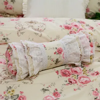 Cute flowers print roll cushion decorative bed pillow ruffle lace candy cushion cake layer skirt lumbar pillow sofa hand rests 
Cute flowers print roll cushion decorative bed pillow ruffle lace candy cushion cake layer skirt lumbar pillow sofa hand rests