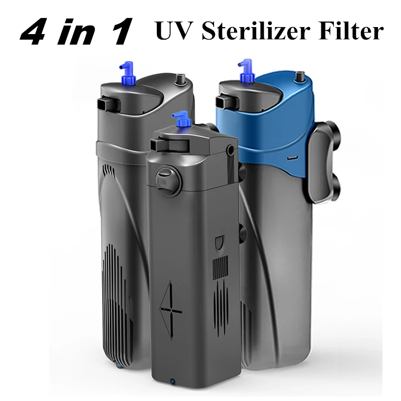 4 in 1 Aquarium UV Sterilization Filter Fish Tank Submersible Filter Pump Water Circulating UV Sterilizer Lamp Air Pump
4 in 1 Aquarium UV Sterilization Filter Fish Tank Submersible Filter Pump Water Circulating UV Sterilizer Lamp Air Pump