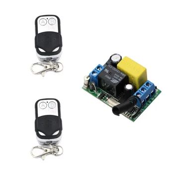 AC 220V 1CH Wireless Relay Remote Control Light Switches Radio Light Switch Remote ON/OFF Wireless 10A Receiver +2 X Transmitter
AC 220V 1CH Wireless Relay Remote Control Light Switches Radio Light Switch Remote ON/OFF Wireless 10A Receiver +2 X Transmitter