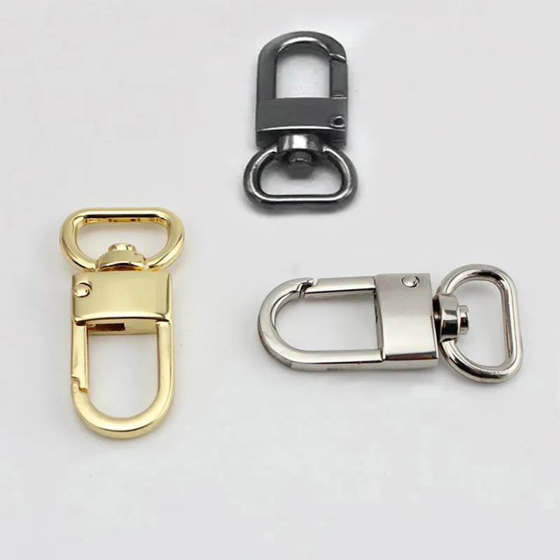 10pcs 4 colors 3/4 inch 20mm top ending gold silver tone trigger snap hook clasp metal clip swivel dog leash
10pcs 4 colors 3/4 inch 20mm top ending gold silver tone trigger snap hook clasp metal clip swivel dog leash