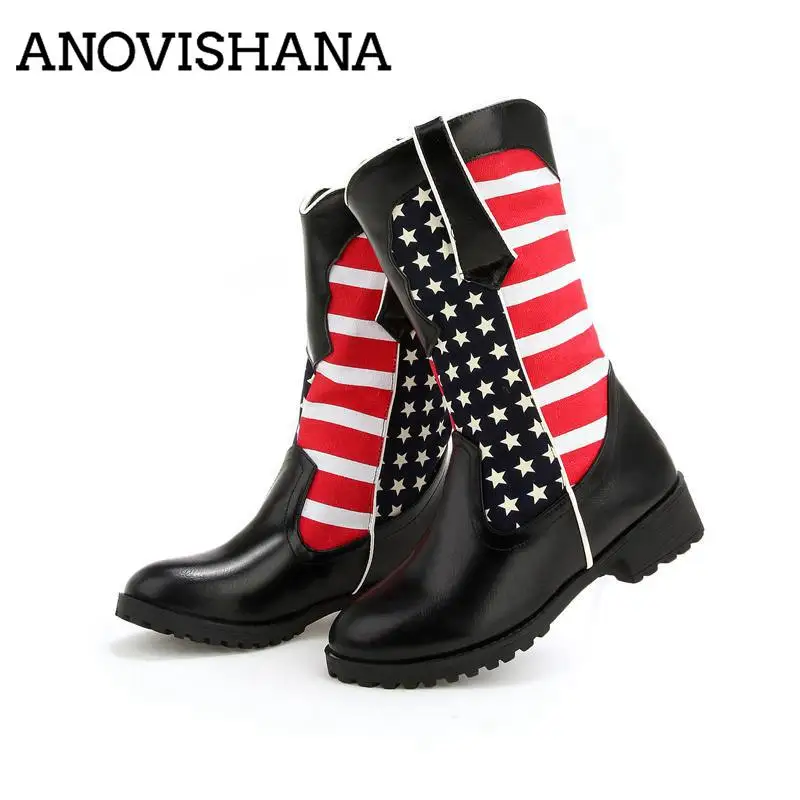 ANOVISHANA Women American boots Spring Western Cowboy Boots women Motorcycle Riding mid calf Boots Shoes Size 33-46 booties D472
ANOVISHANA Women American boots Spring Western Cowboy Boots women Motorcycle Riding mid calf Boots Shoes Size 33-46 booties D472