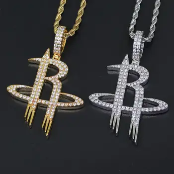 Hip Hop Necklace Full Pave Cubic Zircons Sports Pendant Male Female Pendant Necklace for Fashion Jewelry
Hip Hop Necklace Full Pave Cubic Zircons Sports Pendant Male Female Pendant Necklace for Fashion Jewelry