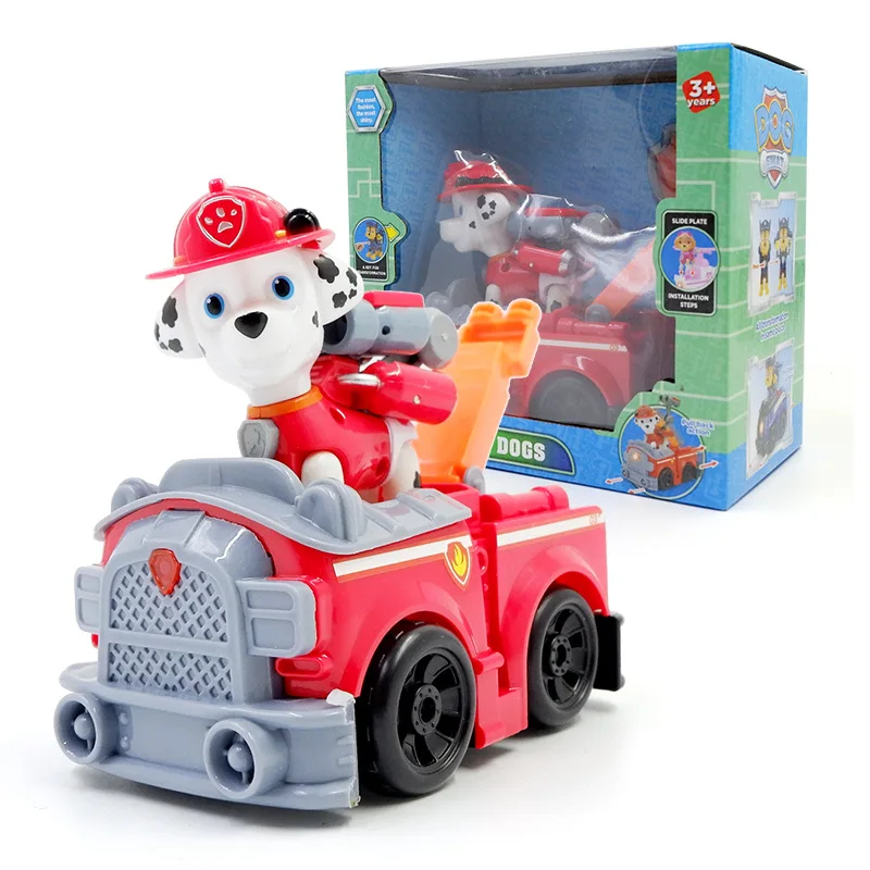 Third Season Paw Patrol One Button Deformation with Car Music Lights Anime Patrol Figurine Toy Canina Model Boys Toys 2D013
Third Season Paw Patrol One Button Deformation with Car Music Lights Anime Patrol Figurine Toy Canina Model Boys Toys 2D013