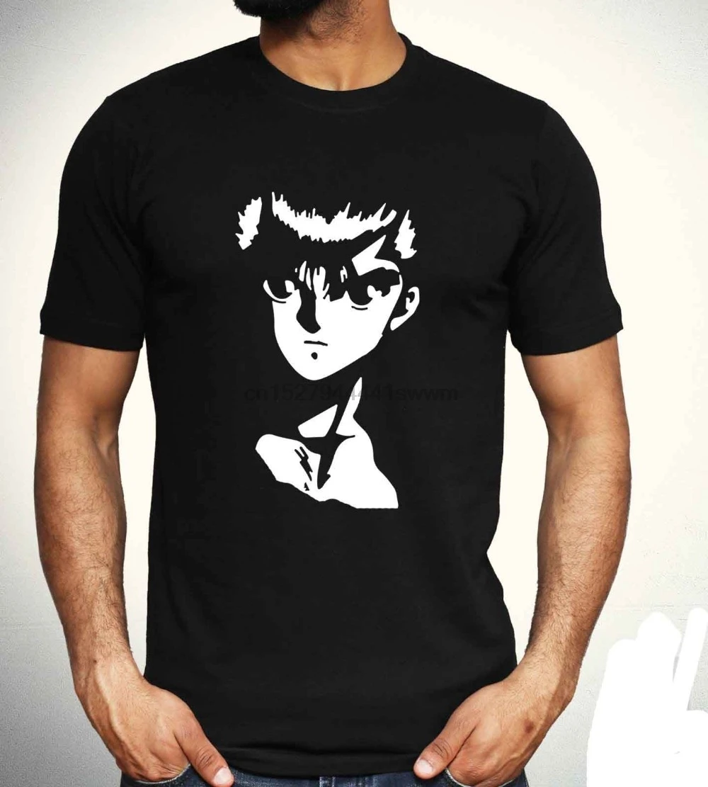 Fashion New Top Tees Tshirts Yusuke Urameshi T shirt Yuyu Hakusho Hiei Anime Manga Cosplay Top Mens S - 3XL Round Neck Clothes
Fashion New Top Tees Tshirts Yusuke Urameshi T shirt Yuyu Hakusho Hiei Anime Manga Cosplay Top Mens S - 3XL Round Neck Clothes