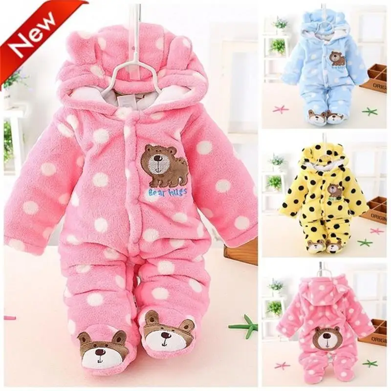 New Baby Winter Romper Cotton Padded Thick Newborn Baby Girl Warm Jumpsuit Autumn Fashion Baby's Wear Kid Climb Clothes
New Baby Winter Romper Cotton Padded Thick Newborn Baby Girl Warm Jumpsuit Autumn Fashion Baby's Wear Kid Climb Clothes