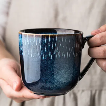 Creative Blue Pottery Ceramic Coffee Mugs For Tea Kids Cups And Mugs Travel Cup For Home Office Breakfast Milk Cups Girl Gift
Creative Blue Pottery Ceramic Coffee Mugs For Tea Kids Cups And Mugs Travel Cup For Home Office Breakfast Milk Cups Girl Gift