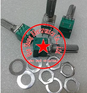 R09 B50K 50K Single linear rotary / seal / amplifier potentiometers with switch 15mm actuator length 5Pin
R09 B50K 50K Single linear rotary / seal / amplifier potentiometers with switch 15mm actuator length 5Pin