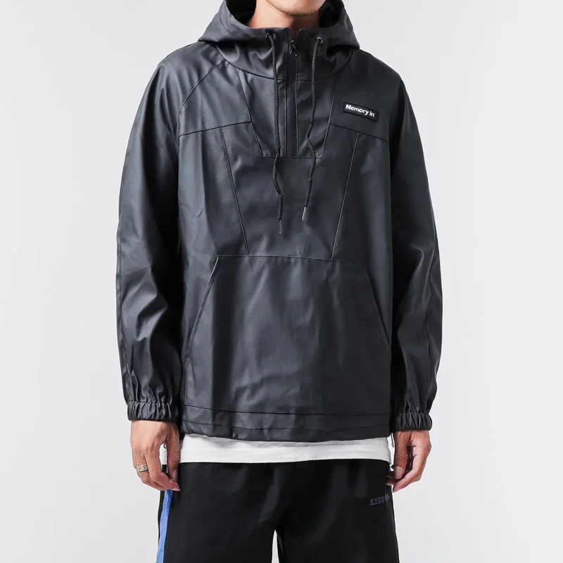 5XL-M Plus Size Men Jacket Black Front Pocket Hooded Jacket Men Long Sleeve Casual Hip Hop Mens Casual Jackets Windbreaker
5XL-M Plus Size Men Jacket Black Front Pocket Hooded Jacket Men Long Sleeve Casual Hip Hop Mens Casual Jackets Windbreaker