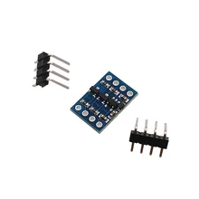 1 pièces IIC I2C convertisseur de niveau logique Module de carte bidirectionnelle 5 V/3.3 V DC pour Arduino avec broches(China)