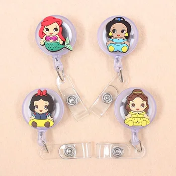 New Cartoon 60cm Silicone Mermaid Princess Retractable Badge Reel Student Nurse Exhibition Enfermera Name Card ID Card Chest
New Cartoon 60cm Silicone Mermaid Princess Retractable Badge Reel Student Nurse Exhibition Enfermera Name Card ID Card Chest