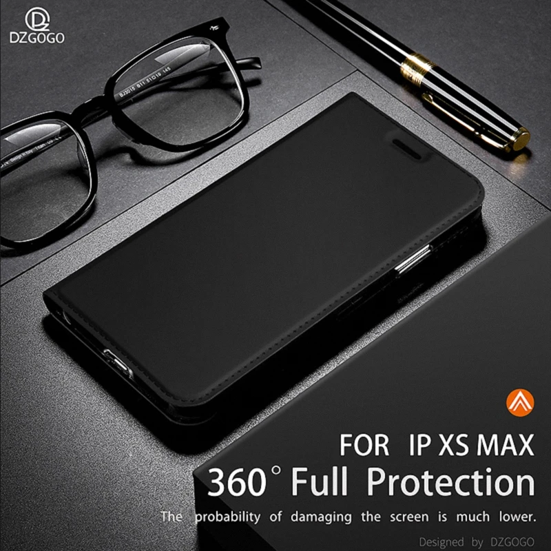 Genuine DZgogo Magnetic PU Leather Flip Wallet Case Cover For iPhone XS Max XR X 6 7 8 Plus Leather Card Holder Stand Flip Case
Genuine DZgogo Magnetic PU Leather Flip Wallet Case Cover For iPhone XS Max XR X 6 7 8 Plus Leather Card Holder Stand Flip Case