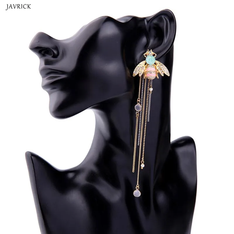 1 Pair Fashion Women Earrings Popular Retro Jewelry Charm Lady Tassel Earring Vintage Insect Bee Shape Ear Stud Gifts
1 Pair Fashion Women Earrings Popular Retro Jewelry Charm Lady Tassel Earring Vintage Insect Bee Shape Ear Stud Gifts