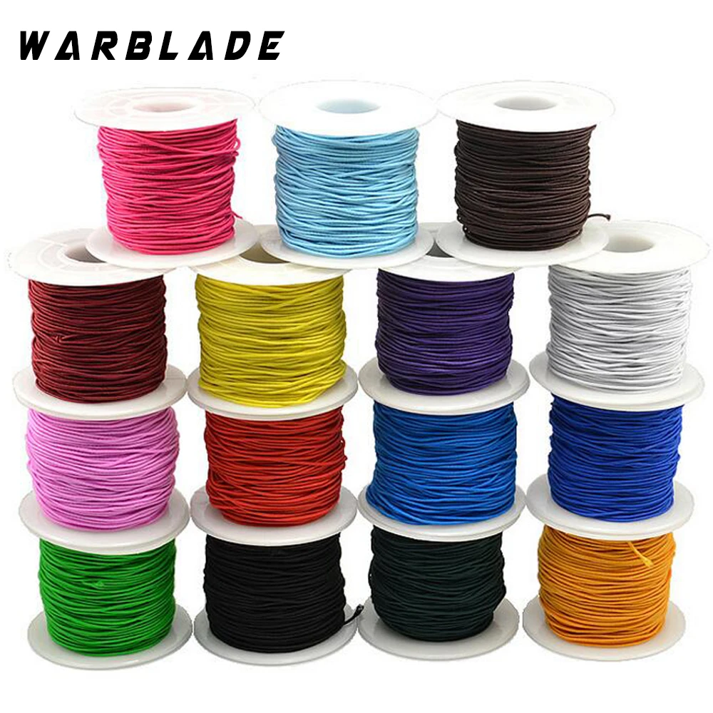 WarBLade 0.8mm Elastic Cord Beading Stretch Thread Cord String Rope Bead For DIY Shamballa Bracelet Necklace Jewelry Making 50M
WarBLade 0.8mm Elastic Cord Beading Stretch Thread Cord String Rope Bead For DIY Shamballa Bracelet Necklace Jewelry Making 50M