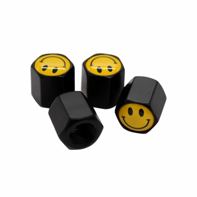 4pcs Black Car Badge Wheel Tire Valve Cap Happy Smile Face Logo Car Styling Auto Tyre Dust Cap for Audi Ford VW BMW SEAT
4pcs Black Car Badge Wheel Tire Valve Cap Happy Smile Face Logo Car Styling Auto Tyre Dust Cap for Audi Ford VW BMW SEAT